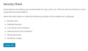 Met 1 druk op de knop aanbevolen beveiliging inschakelen